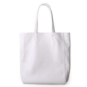 ABITI Soft Casual Leather Tote - Moxtile