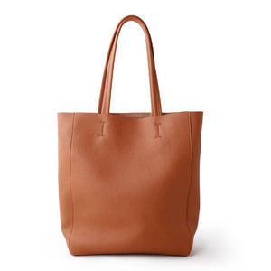 ABITI Soft Casual Leather Tote - Moxtile