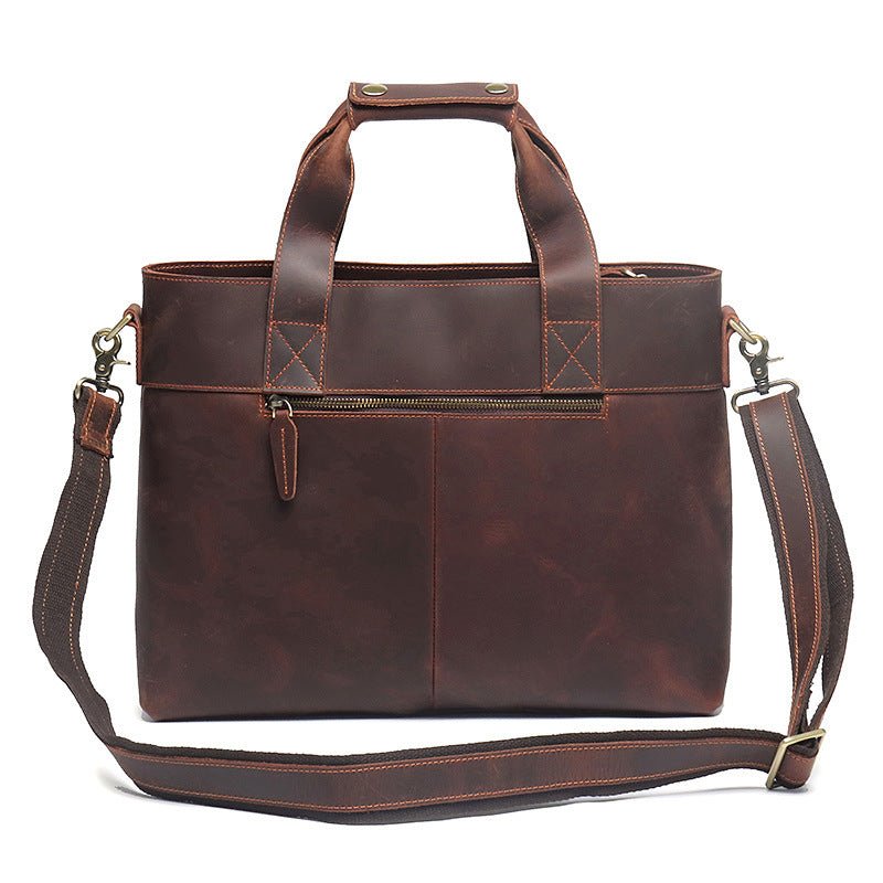 ATERI Daily Genuine Leather Briefcase - Moxtile