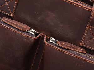 ATERI Daily Genuine Leather Briefcase - Moxtile