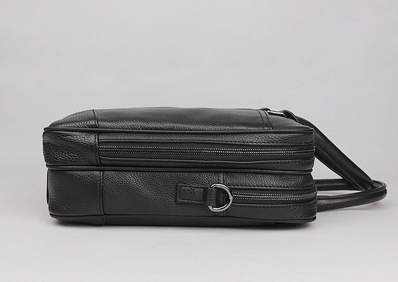 CALVI Genuine Leather Briefcase - Moxtile