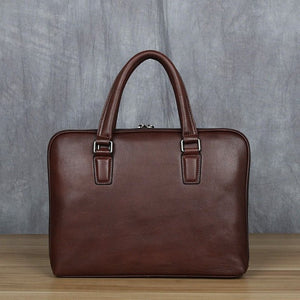 CASTO Daily Genuine Leather Briefcase - Moxtile