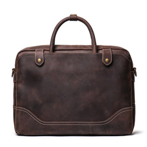 CIOLI Casual Daily Genuine Leather Briefcase - Moxtile