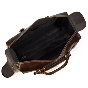 CONA Large Genuine Leather Duffle - Moxtile