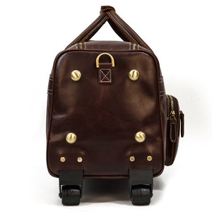 CONA Large Genuine Leather Duffle - Moxtile