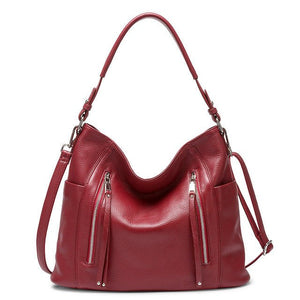 CROSSBO Daily Leather Tote - Moxtile