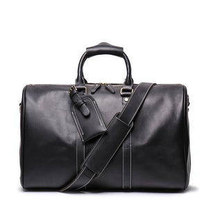 FIGONE Genuine Leather Weekender - Moxtile