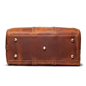 FIGONE Genuine Leather Weekender - Moxtile