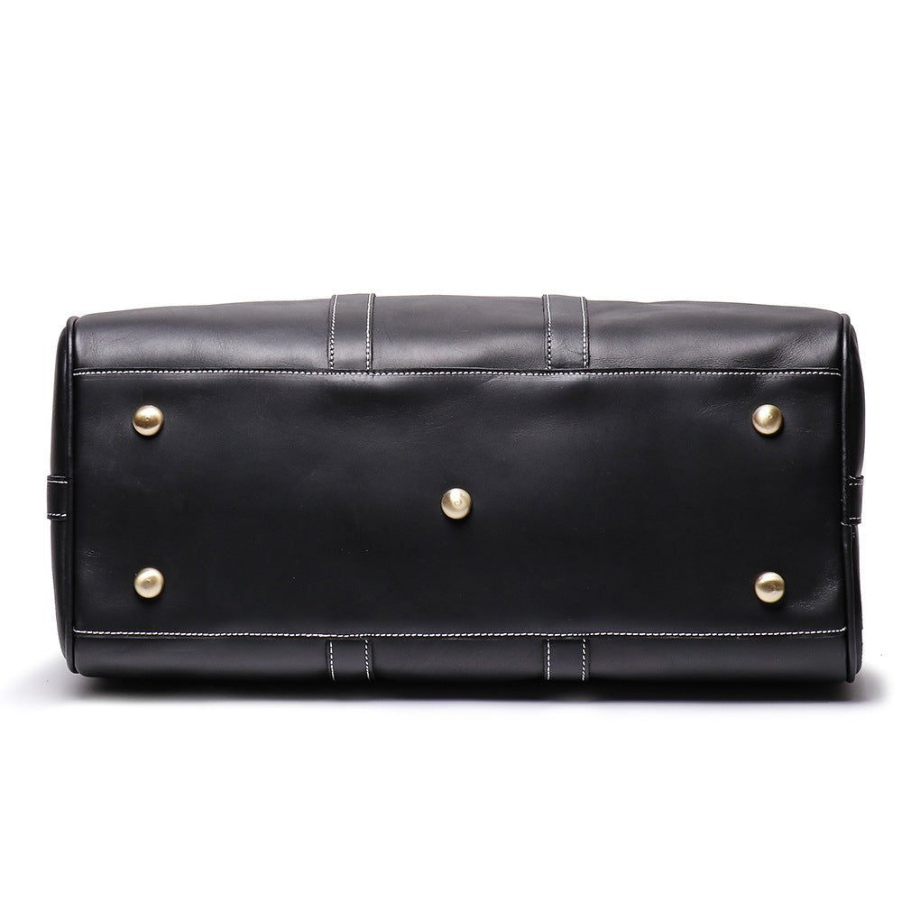 FIGONE Genuine Leather Weekender - Moxtile