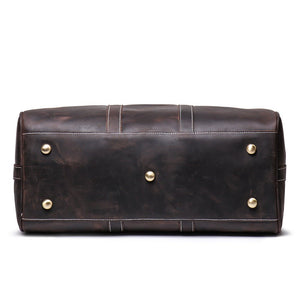 FIGONE Genuine Leather Weekender - Moxtile