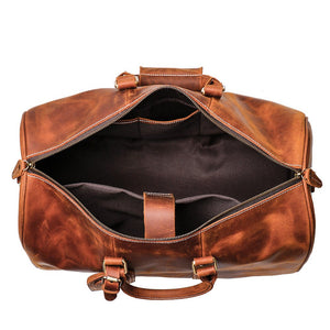 FIGONE Genuine Leather Weekender - Moxtile