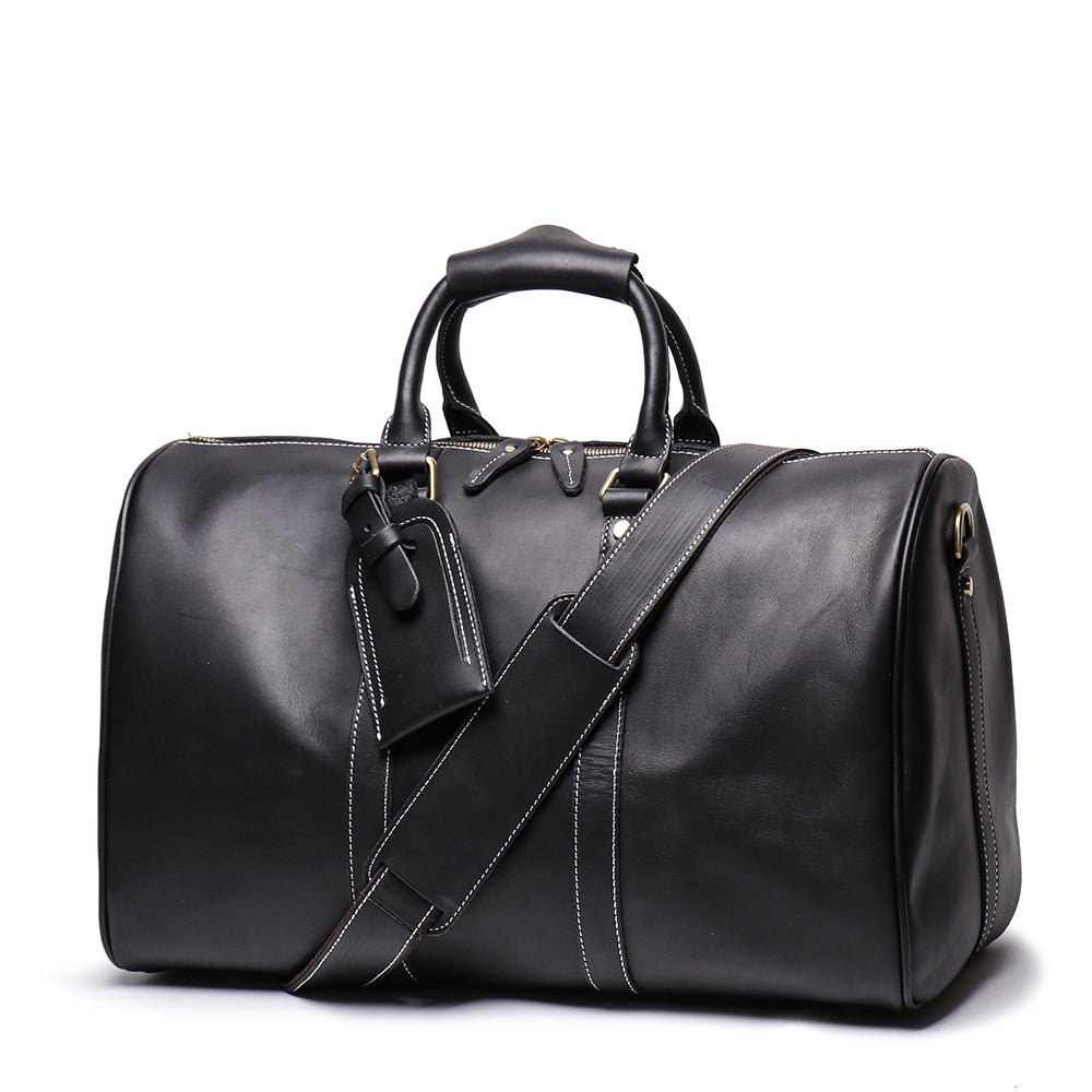 FIGONE Genuine Leather Weekender - Moxtile