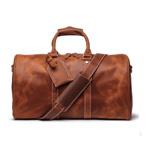 FIGONE Genuine Leather Weekender - Moxtile