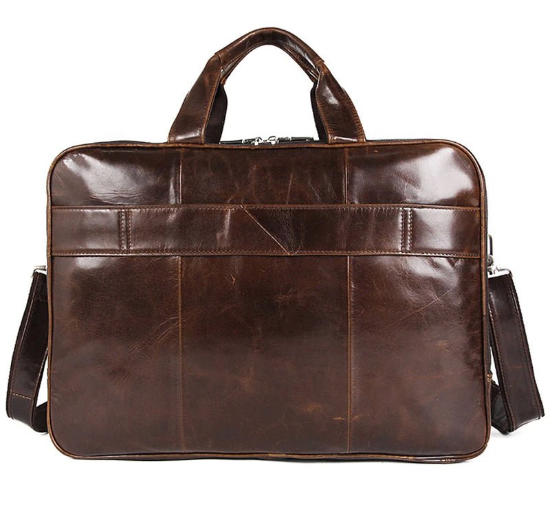 FIORE Casual Genuine Leather Briefcase - Moxtile