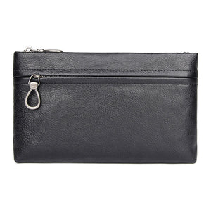 GILIO Leather Leather Men Clutch - Moxtile