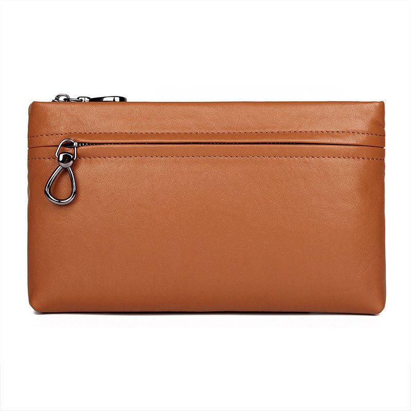 GILIO Leather Leather Men Clutch - Moxtile