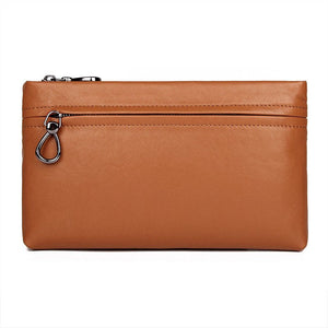 GILIO Leather Leather Men Clutch - Moxtile