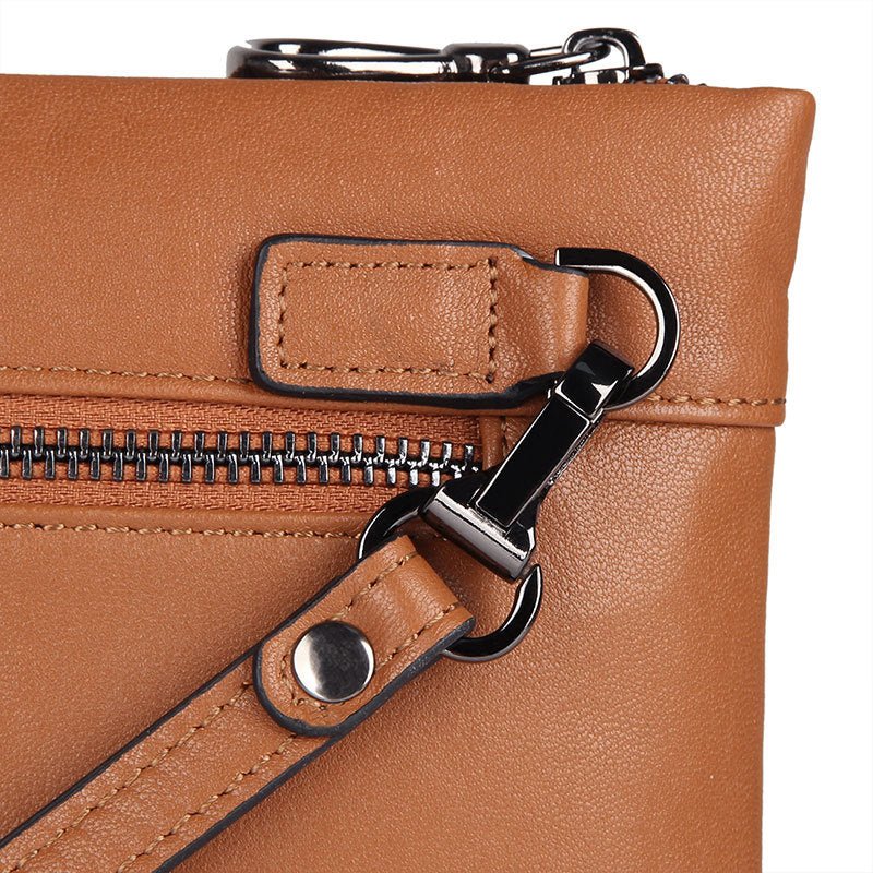 GILIO Leather Leather Men Clutch - Moxtile