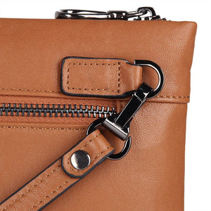 GILIO Leather Leather Men Clutch - Moxtile