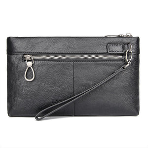 GILIO Leather Leather Men Clutch - Moxtile