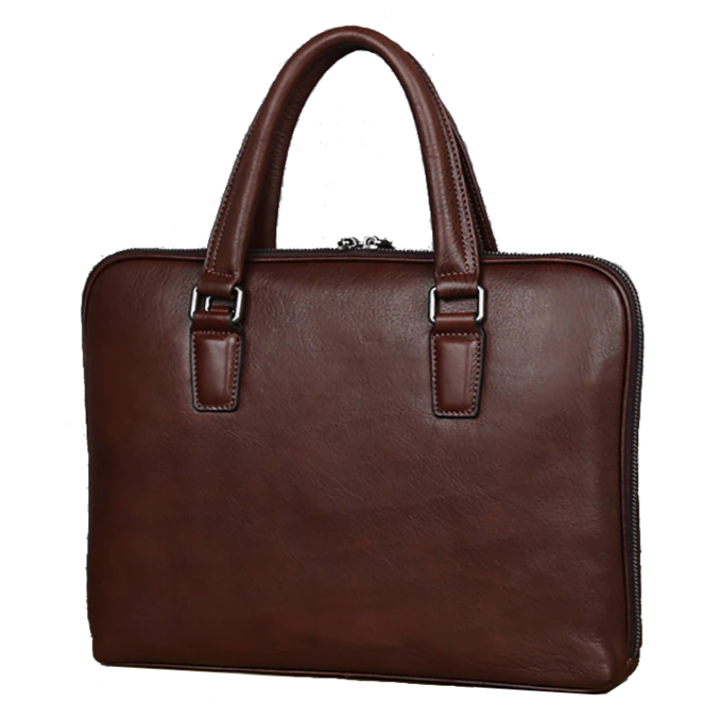 CASTO Daily Genuine Leather Briefcase