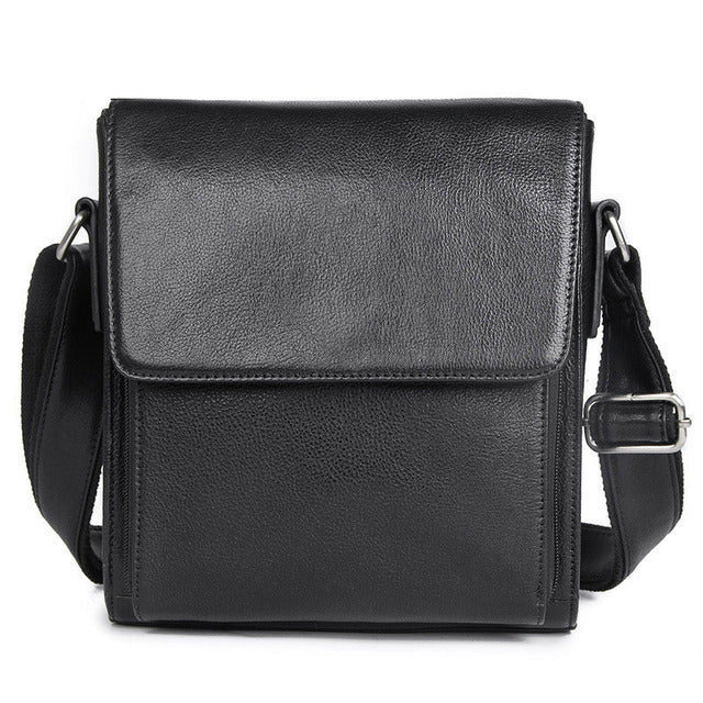 LANDINI Genuine Leather Messenger Bag - Moxtile