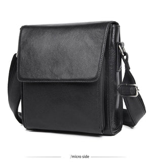 LANDINI Genuine Leather Messenger Bag - Moxtile