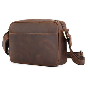 LEMMA Genuine Leather Messenger Bag - Moxtile