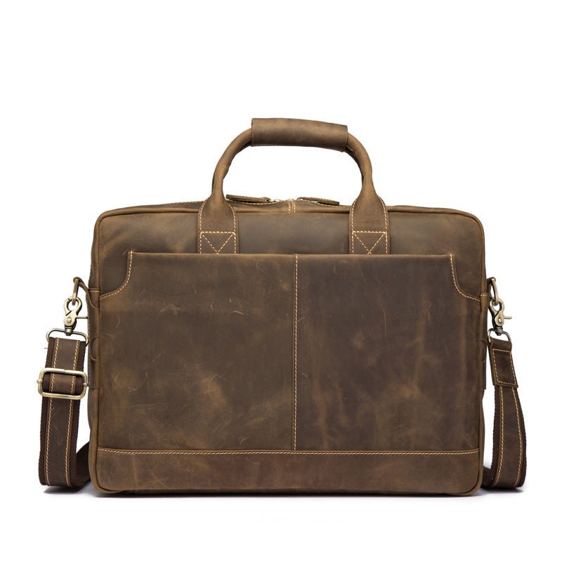 LIETO Daily Genuine Leather Briefcase - Moxtile