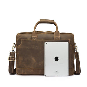 LIETO Daily Genuine Leather Briefcase - Moxtile