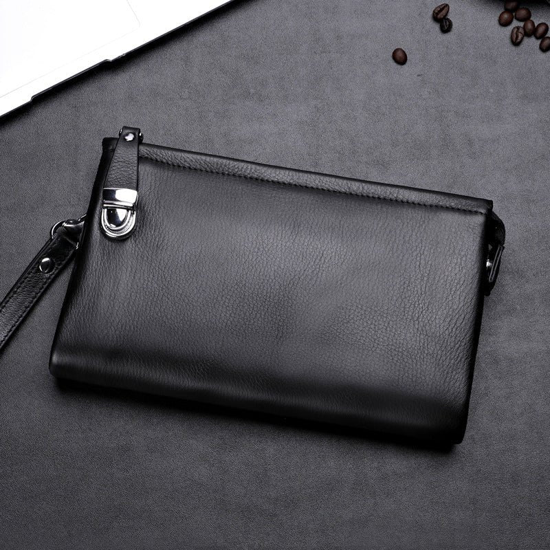 MAGNO Genuine Leather Men Clutch - Moxtile