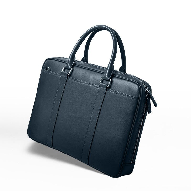 MALNA Luxury Soft Genuine Leather Briefcase - Moxtile