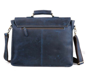 MANDIL Classic Genuine Leather Briefcase - Moxtile