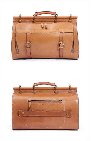 REGIS Business Genuine Leather Duffle - Moxtile