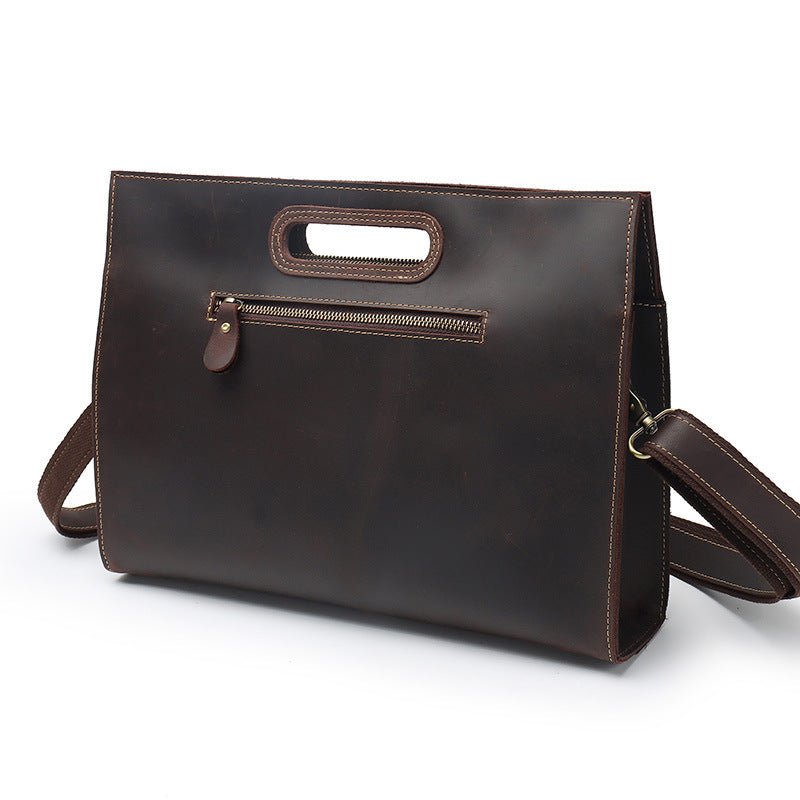 SORCI Modern Genuine Leather Briefcase - Moxtile