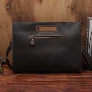 SORCI Modern Genuine Leather Briefcase - Moxtile