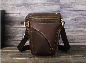 ZITO Minimal Genuine Leather Messenger Bag - Moxtile